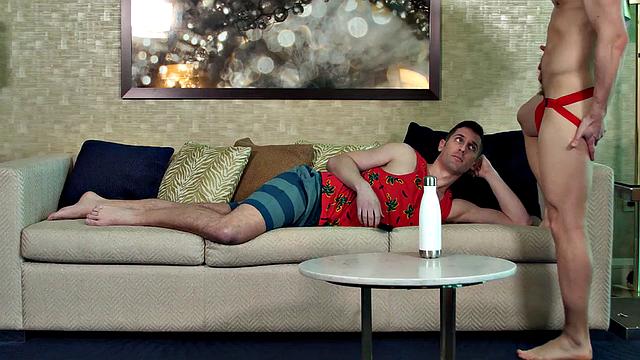 The Flirty New Stepbro Comes In