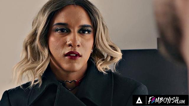 FEMBOYISH - Cheating Femboy Mikey Vega Seduces Roommate Marcus McNeil With Sexy Lingerie
