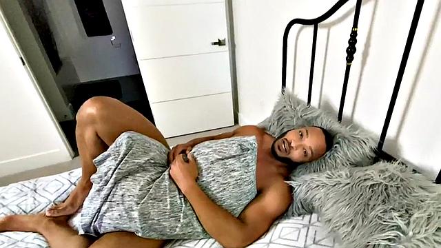 Ebony real gay analfucked in missionary by lover