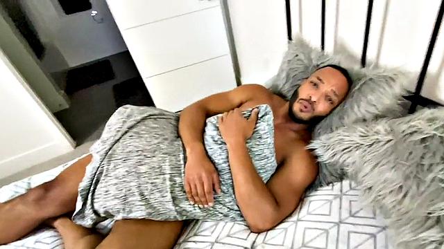 Ebony real gay analfucked in missionary by lover