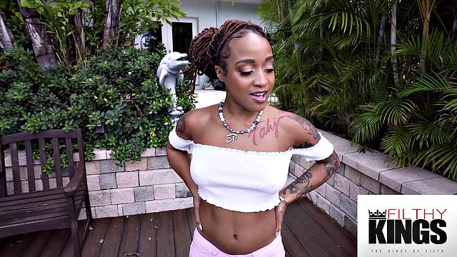 It'sAnal - Hot Ebony Babe's Ass Gets Pounde By BBC