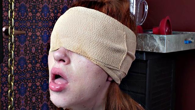 Alexa Nova deepthroating her master's hard dick