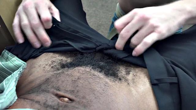 IR POV stud barebacked in office by top after BJ