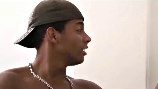 Marcelo Sousa shoves his big cock into the mouth of beefy Horacio Cruz, but he has to take turns with Andre. Before long, Andre gets on his knees and takes both cocks into his mouth.