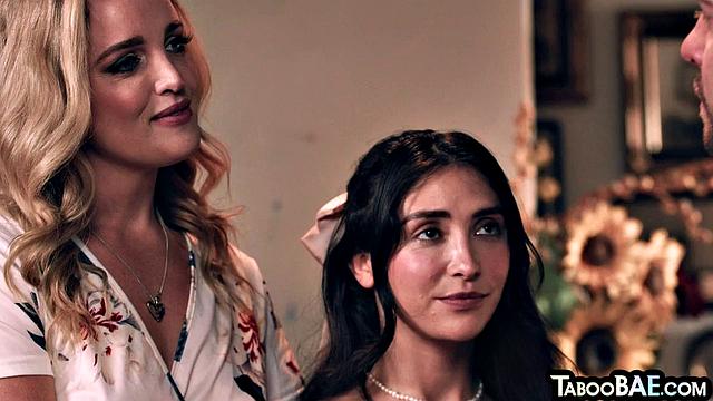 Horny big sluts pussysmashed in 3some