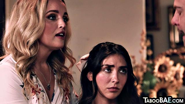 Horny big sluts pussysmashed in 3some