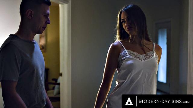 MODERN-DAY SINS - She Caught Bestie's Stepbrother Spying On Them! Gave Him What He Dreams Of
