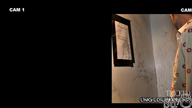 Handsome straight dude gets blowjob from gay