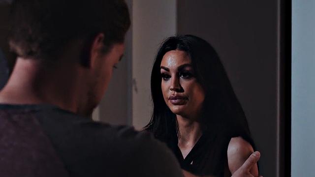 Nympho stepmom deepthroats her stepson's cock