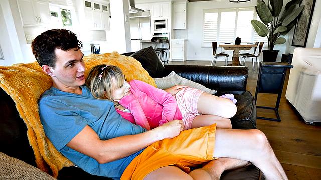 Blonde Seductress Gets Fucked While Babe Watches