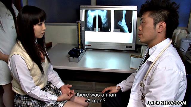 Nasty threesome in the hospital