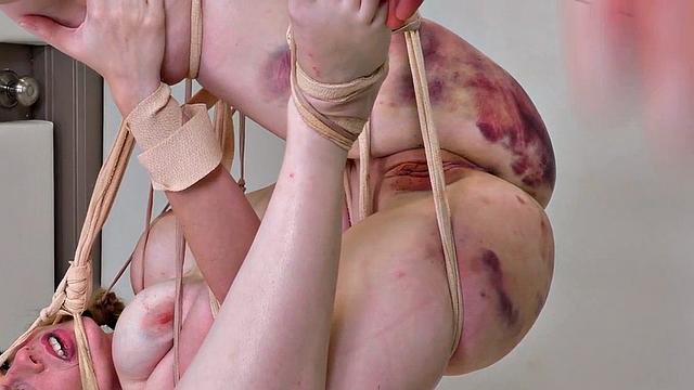 Flogged and ass banged submissive