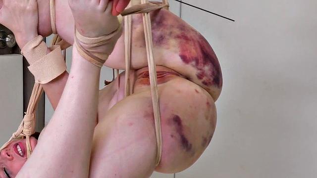 Flogged and ass banged submissive