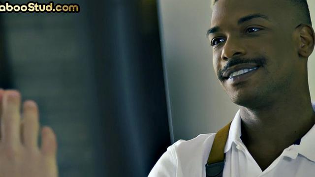 IR jock fucked in voyeur barebacking while stepbro watches