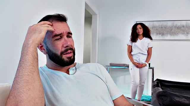 NURU MASSAGE - Sexy Ebony Willow Ryder Takes Care Of Client's Problems With A Naughty Massage