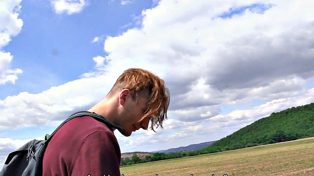 Sexy dirty gay smashed in anal by big white dick