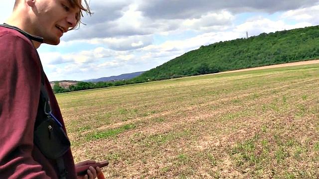 Sexy dirty gay smashed in anal by big white dick