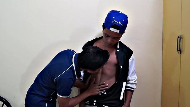 Amateur Nippon twink rimmed and barebacked