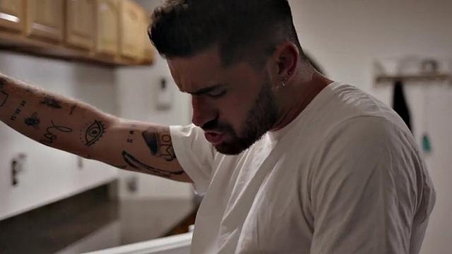 Trans beauty sucking before with boyfriend