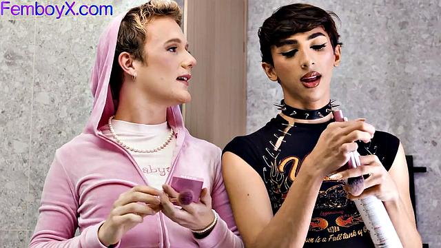 Lavenderboi bending for zaddy