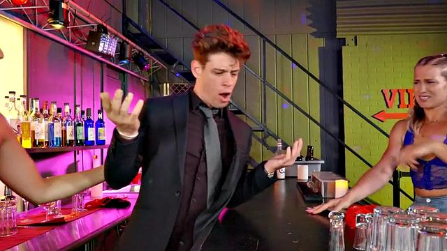 Trans beauty blowing bf before barebacking