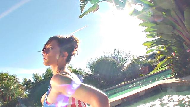 Lana Kendrick - Patriotic Hot Tub