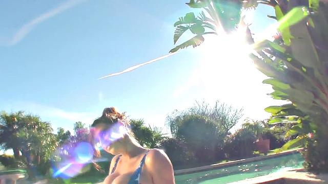 Lana Kendrick - Patriotic Hot Tub