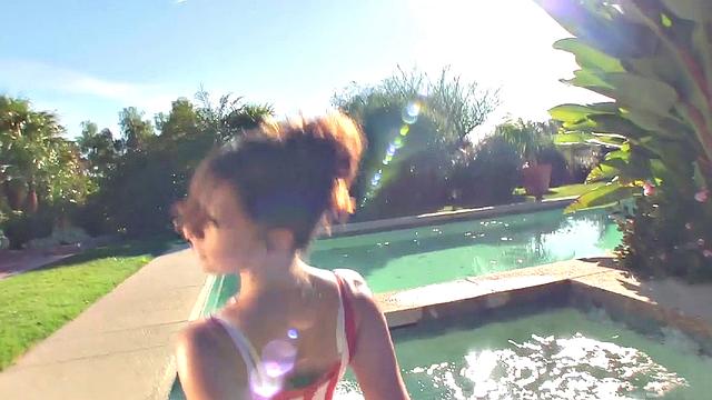 Lana Kendrick - Patriotic Hot Tub