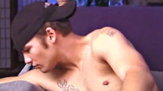 Cocky Stephan strips off his clothes and cues up a video, as he lubes and plays with his cock. After giving himself strokes, Stephan grabs his skateboard and blasts a load onto it