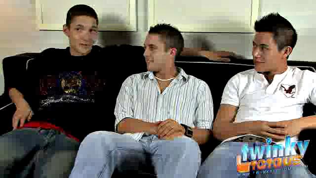 Trevin, Michael & Ty Jerk Off Race - Trevin Nills, Michael Lee & Ty Sloan