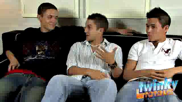 Trevin, Michael & Ty Jerk Off Race - Trevin Nills, Michael Lee & Ty Sloan