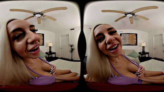 FORBVR - Busty Stepmom Craves Cock And Gets Pussy Fucked By Stepson In POV