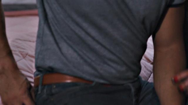 Big ass trans sucked before getting drilled in couple