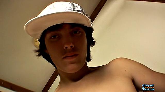 Skater Punk Boy Drains His Cock - Blinx