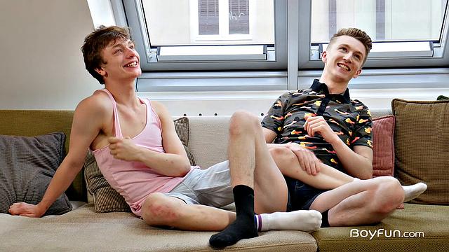 Kaleb Cross and Alex Faux have intense gay sex together