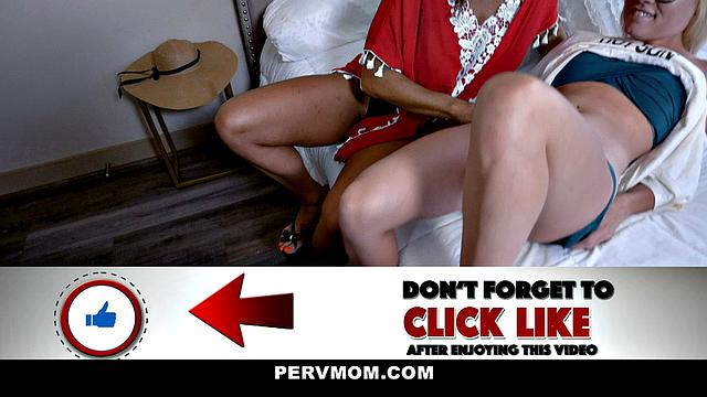 Stepmom And Stepsister Catch