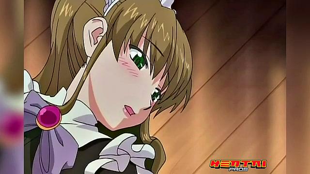 Горячая домработница с большими сиськами исполняет все фантазии хозяина, даже на улице и с игрушками.