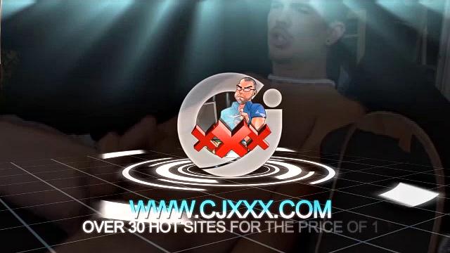 Lucky strips naked and begins jacking off for the camera. For added stimulation, he slides a finger in his ass and gets down to some serious stroking. After giving his stiff dick a good long workout, Lucky shoots a huge cum gusher.