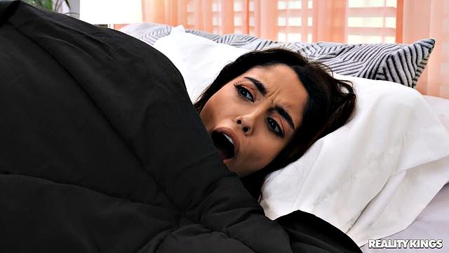 Sneaky Threesome at Party