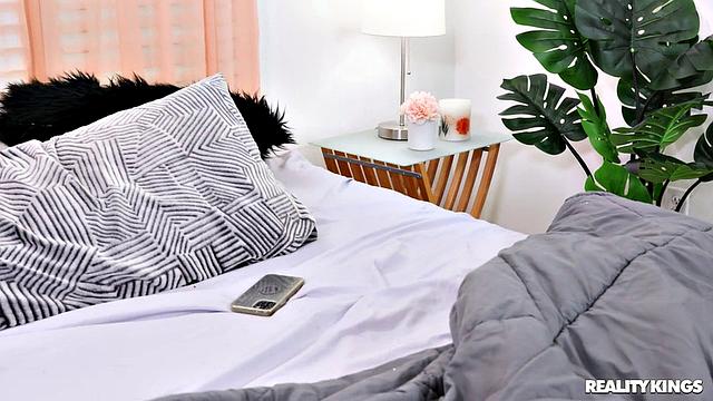 Sneaky Threesome at Party