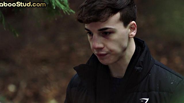 Taboo twink barebacked by stepbro after deepthroating