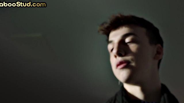 Taboo twink barebacked by stepbro after deepthroating