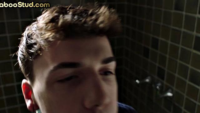 Taboo twink barebacked by stepbro after deepthroating