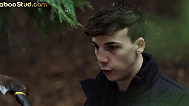 Taboo twink barebacked by stepbro after deepthroating