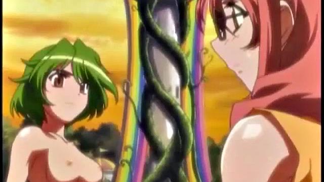 взрослая ведьма в плену, инопланетный щупальце жестко трахает