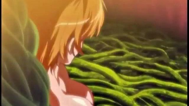 взрослая ведьма в плену, инопланетный щупальце жестко трахает