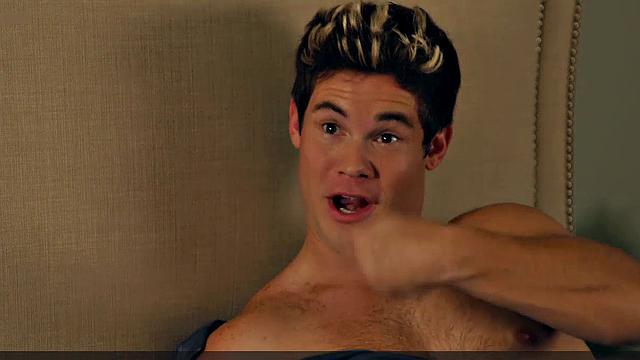 Alexandra Daddario upskirt display