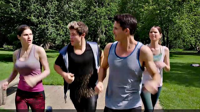 Alexandra Daddario upskirt display