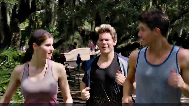 Alexandra Daddario upskirt display