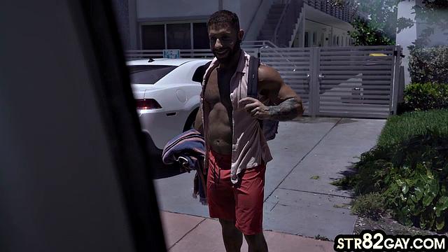 Pulled nasty cockriding on jock